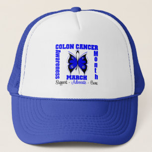Darmkrebs-Bewusstseins-Monat Truckerkappe