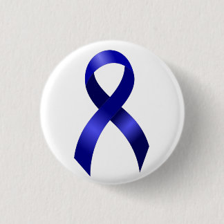 Darmkrebs-blaues Band Button