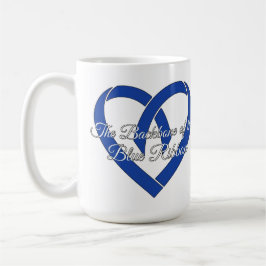 Darmkrebs Rückgrat Herz Blau Aufklärung Kaffeetasse