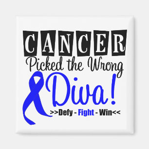 Darmkrebs wählte die falsche Diva v2 aus Magnet