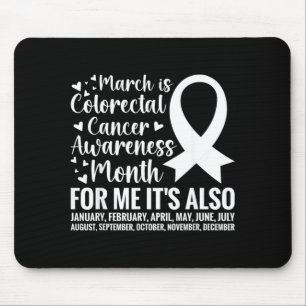 Darmkrebsmonat Darmkrebs Mousepad
