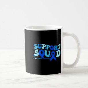 Darmkrebsmonat Unterstützerteam Blau Kaffeetasse