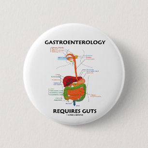Darmleiden erfordert Eingeweide (Verdauungssystem) Button