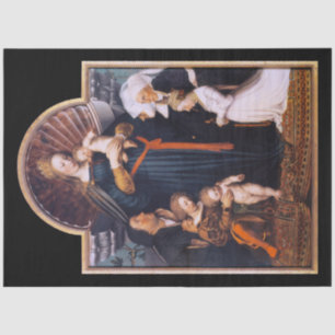Darmstadt Madonna, Holbein der Jüngere Seidenpapier