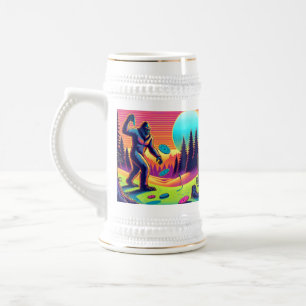 Darn Trees Bigfoot Disk Golf Spaß Bierglas
