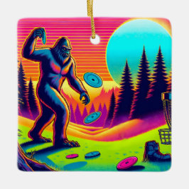 Darn Trees | Bigfoot Disk Golf Spaß Keramikornament