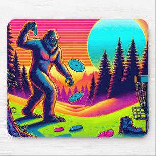 Darn Trees   Bigfoot Disk Golf Spaß Mousepad