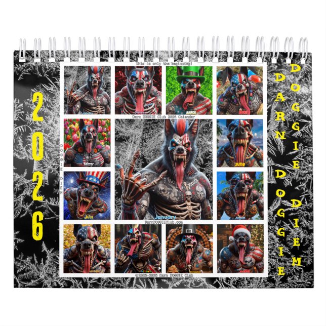 DarnDOGIEClub 2026 Kalender (Titelbild)