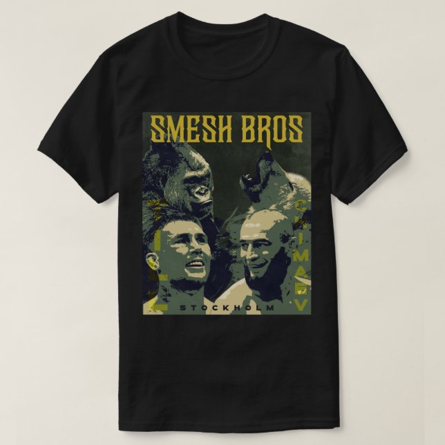 Darren Till, Khamzat Chimaev, Smesh Bros, Gifts Fo T-Shirt (Design vorne)