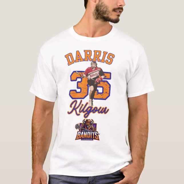 Darris Kilgour Buffalo Bandits Tribute T-Shirt (Vorderseite)