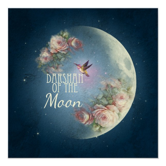 DARSHAN of the Moon - Poster (Vorderseite)