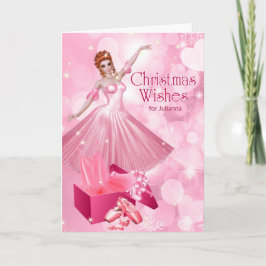 Darstellend Arts Ballerina Pink Weihnachten mit Na