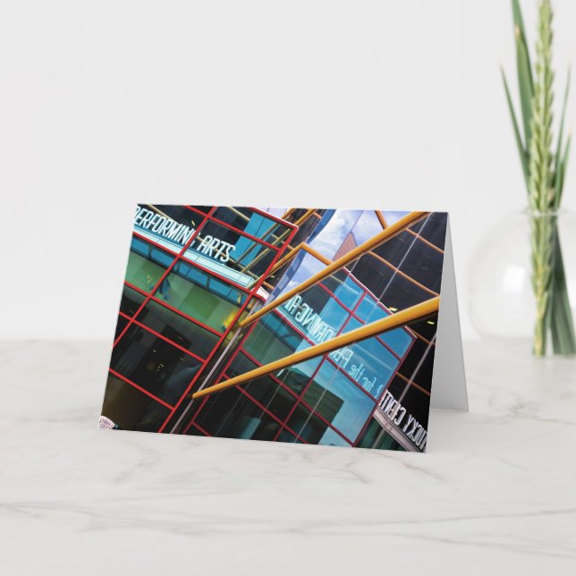 Darstellende Künste Karte (Vorderseite)