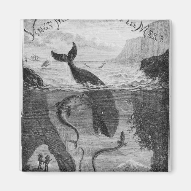 Darstellung "20 000 Ligen unter dem Meer" Magnet (Vorne)