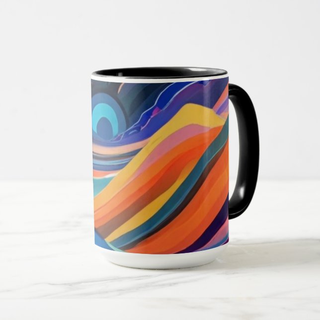 Darstellung der Landschaft Tasse (VorderseiteRechts)