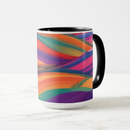 Darstellung der Landschaft Tasse