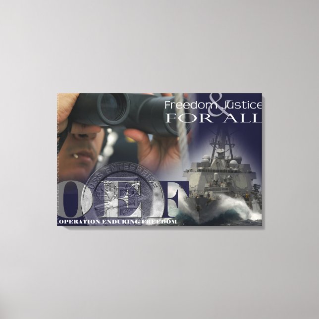 Darstellung der Mitglieder der Crew Leinwanddruck (Vorderseite)