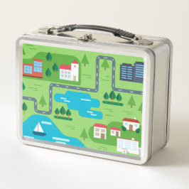 Darstellung der Nachbarschaft - Roadmap Metall Brotdose