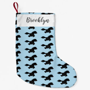 Darstellung der Pony-Cartoon in Shetland-niedlich Kleiner Weihnachtsstrumpf