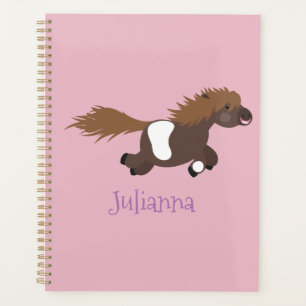 Darstellung der Pony-Cartoon in Shetland-niedlich Planer
