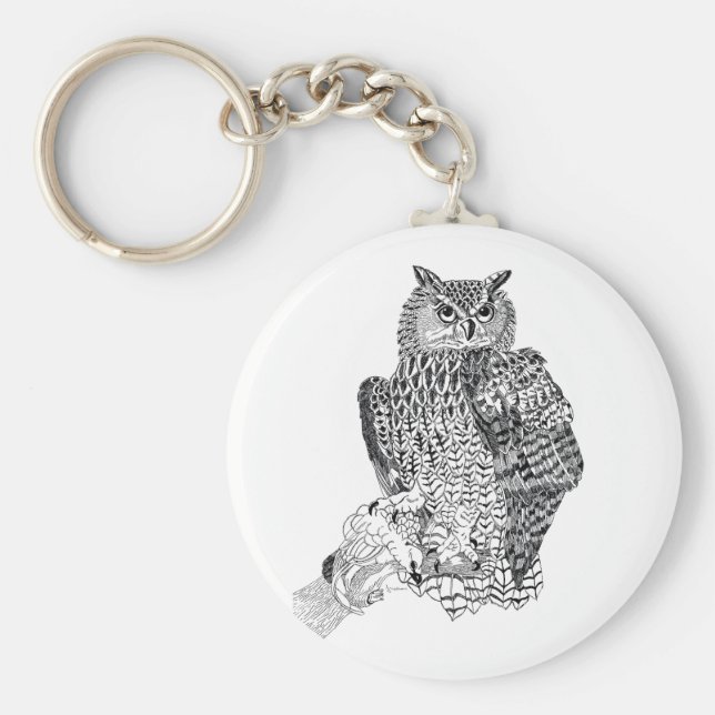 Darstellung der Schale auf Tastenanschlag Schlüsselanhänger (Vorne)