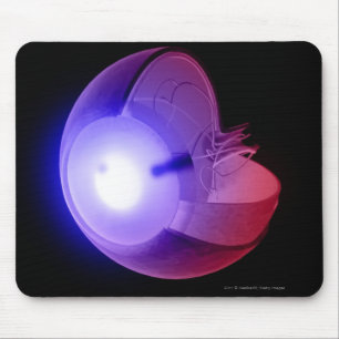 Darstellung der Struktur des Auges Mousepad