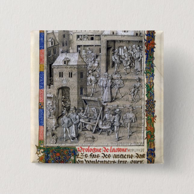 Darstellung des Buches zu Philippe Le Bon Button (Vorderseite)