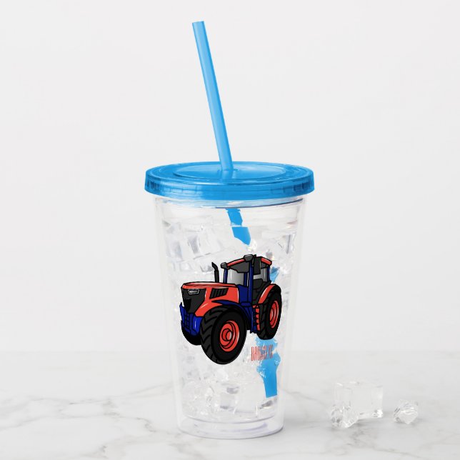 Darstellung des Cartoon Acryltrinkbecher (Vorderseite Ice)