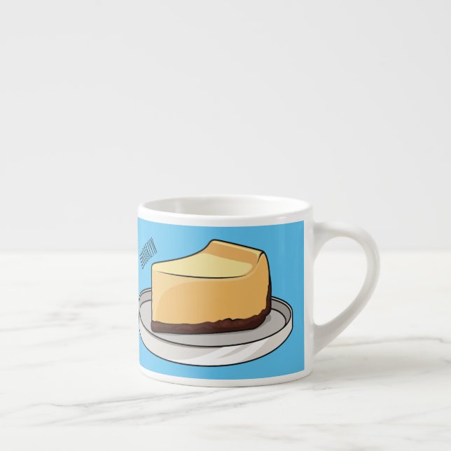 Darstellung des Cartoon Cheesecake Espressotasse (Rechts)