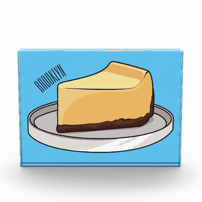 Darstellung des Cartoon Cheesecake Fotoblock (Vorderseite)