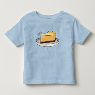 Darstellung des Cartoon Cheesecake Kleinkind T-shirt