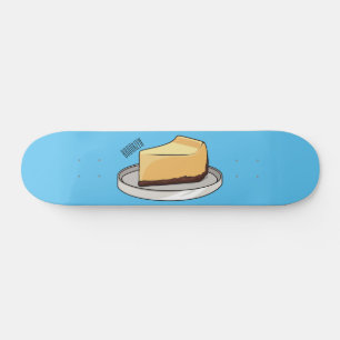 Darstellung des Cartoon Cheesecake Skateboard