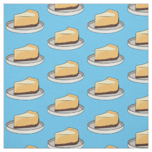 Darstellung des Cartoon Cheesecake Stoff