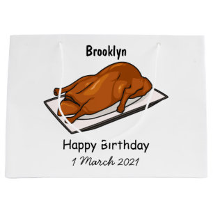 Darstellung des Cartoon der Ente Große Geschenktüte