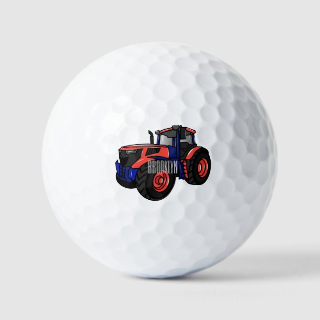 Darstellung des Cartoon Golfball (Vorderseite)