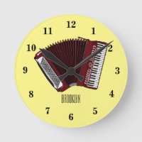 Darstellung des Cartoon in Accordion