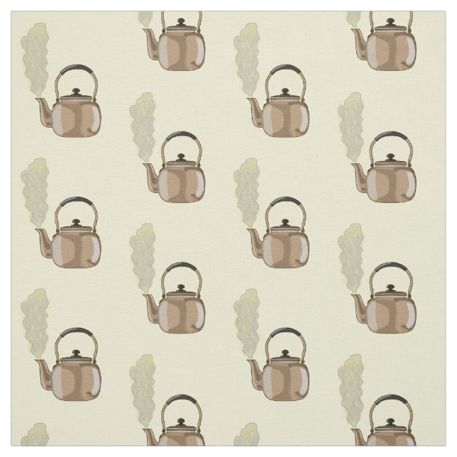 Darstellung des Cartoon in Stovetop oder hob kette Stoff (Muster)