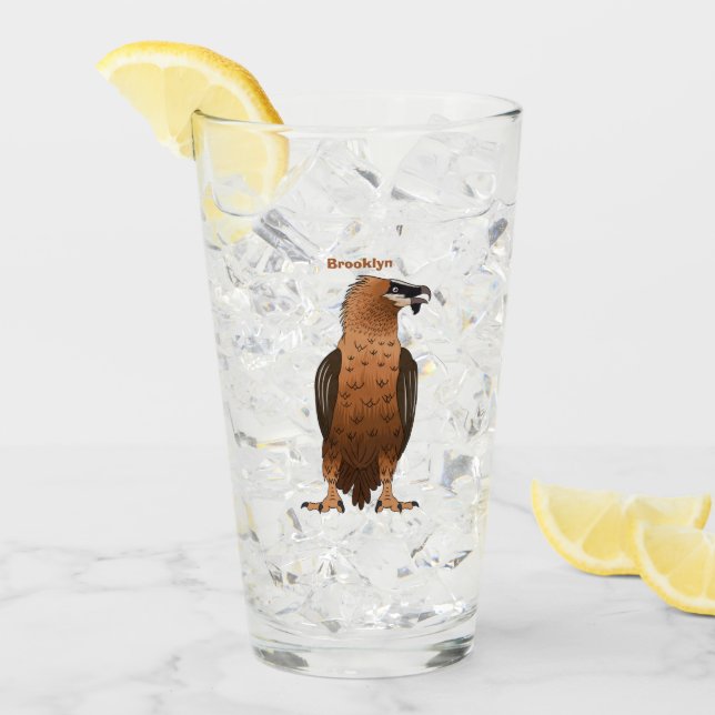 Darstellung des Cartoon mit Bartgeist Glas (Vorderseite Ice)