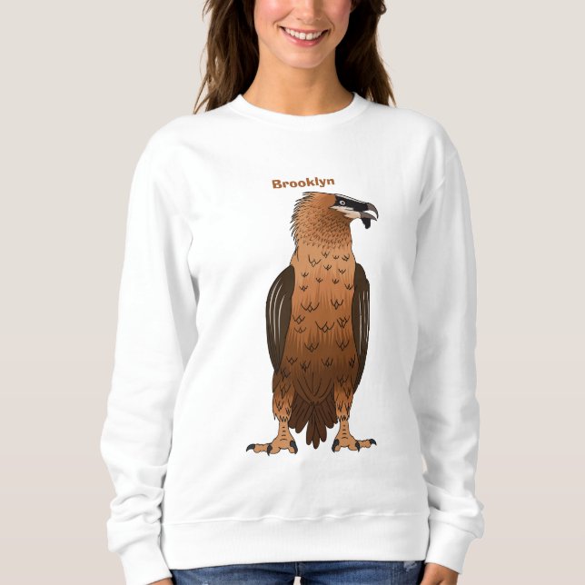 Darstellung des Cartoon mit Bartgeist Sweatshirt (Vorderseite)