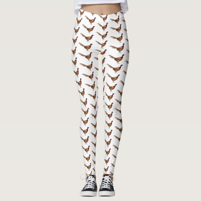 Darstellung des Cartoon mit Ringhals Leggings (Vorderseite)
