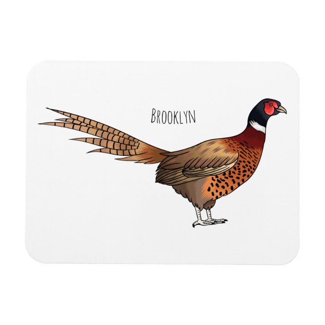 Darstellung des Cartoon mit Ringhals Magnet (Horizontal)