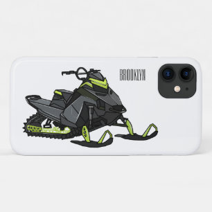 Darstellung des Cartoon Snowmobile Case-Mate iPhone Hülle