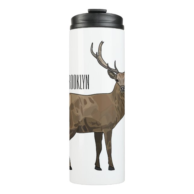 Darstellung des Cartoon Thermosbecher (Vorderseite)