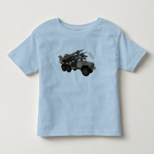 Darstellung des Cartoon von Flugkörpern Kleinkind T-shirt