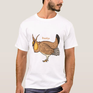Darstellung des Cartoon von Großzügelgeflügel T-Shirt