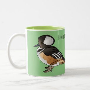 Darstellung des Cartoon von Meervögeln Zweifarbige Tasse