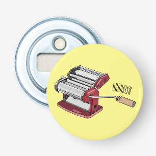 Darstellung des Cartoon von Pasta Maker Flaschenöffner