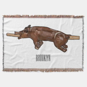 Darstellung des Cartoon von Schweinegrost/Schweine Decke