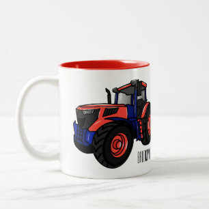 Darstellung des Cartoon Zweifarbige Tasse