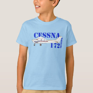 Darstellung des Flugzeugdesigns der Cessna 172 Sky T-Shirt